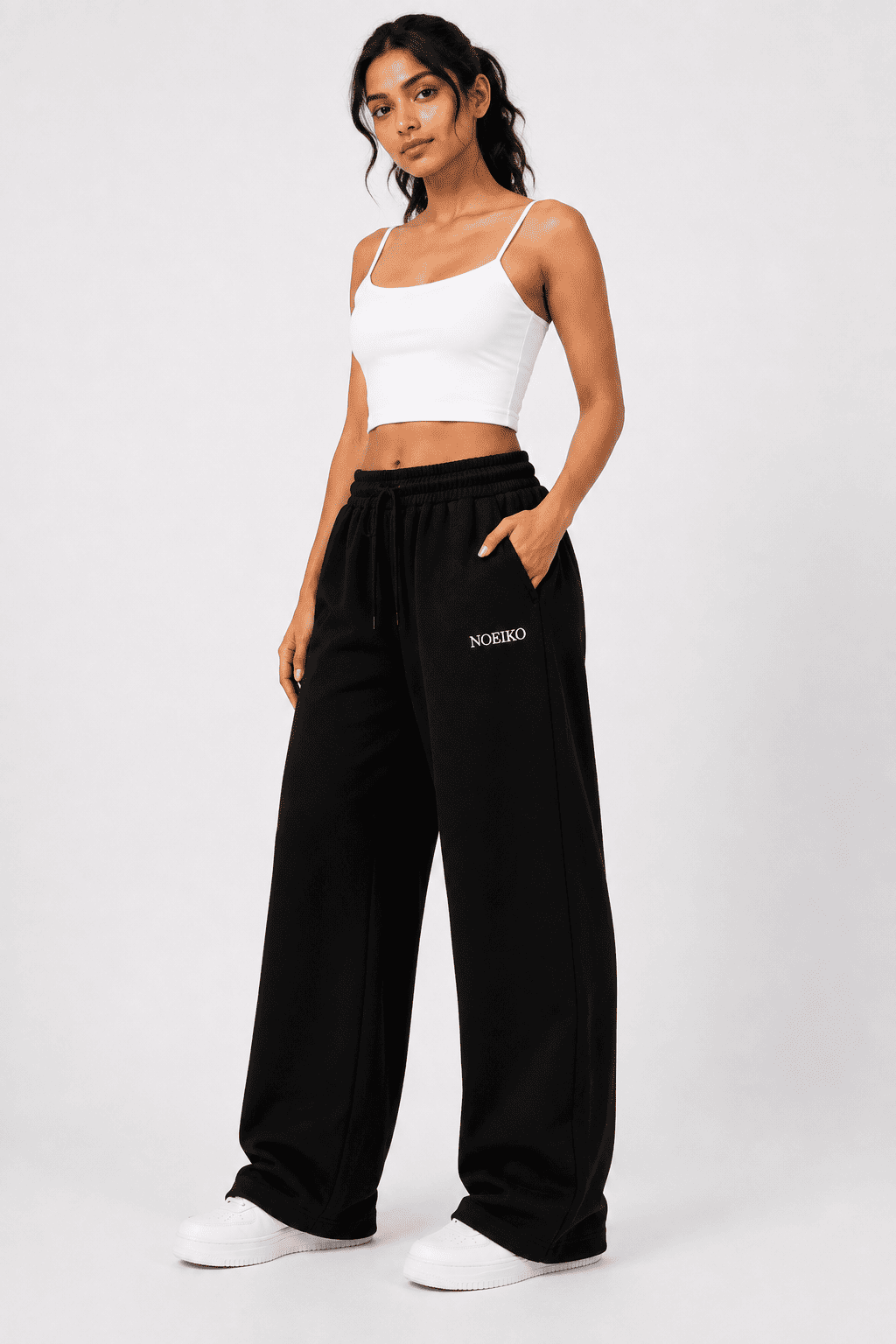 Noeiko – Noeiko Midnight Flow – Heavyweight Wide Leg Sweatpant Cotton Fleece Lowers