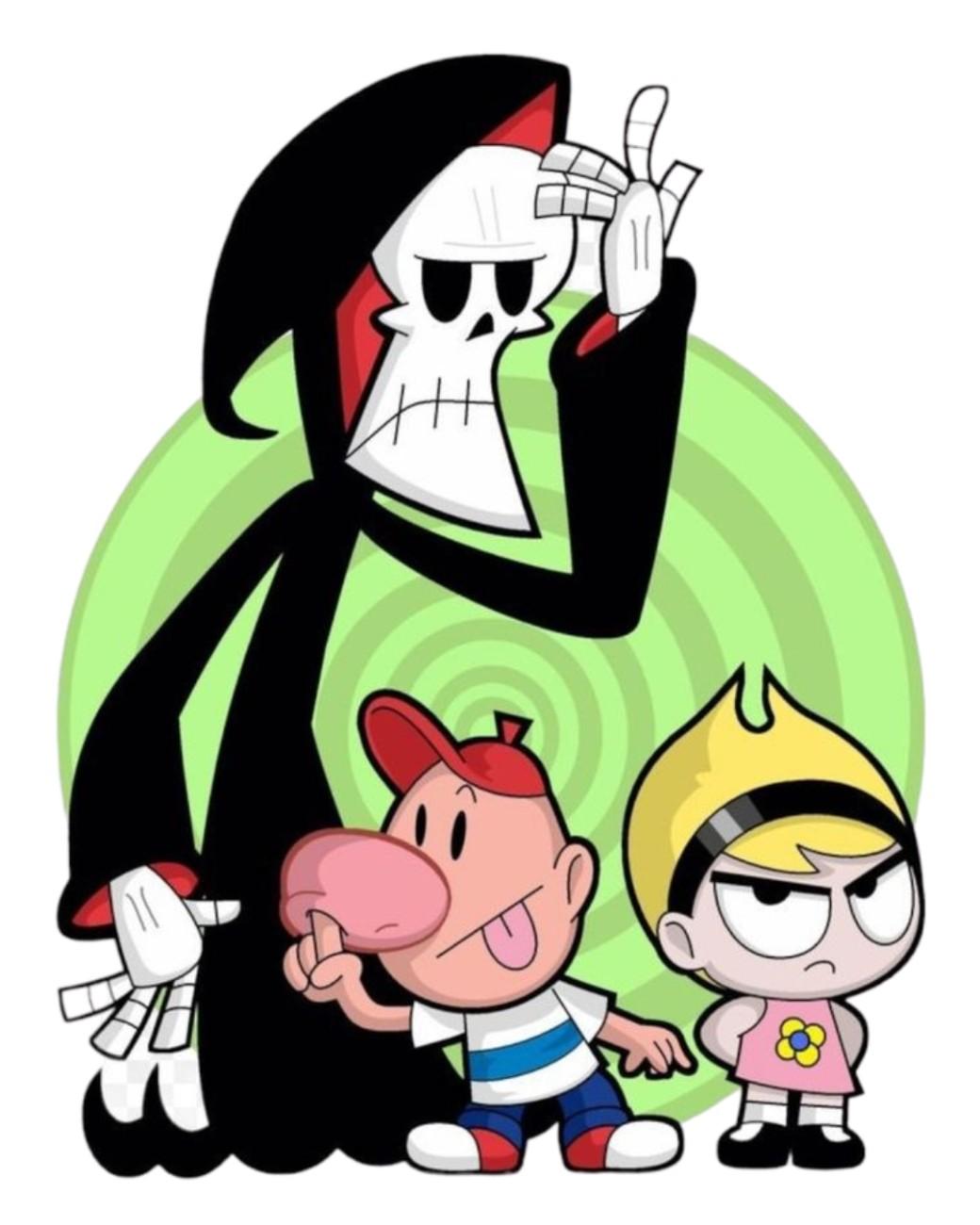 Noeiko - Billy & Mandy Wine Tee – 90s Cartoon Cult Classic