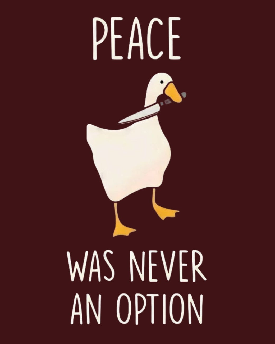 Noeiko - Wine Rebel Duck Tee – 90s Meme Chaos