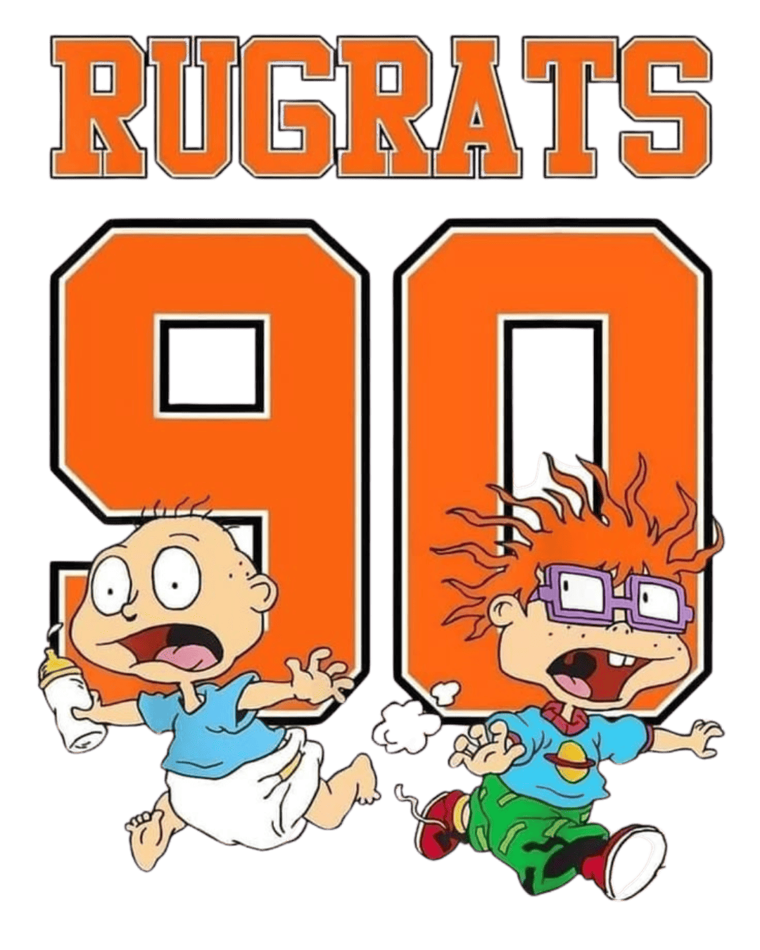 Noeiko - White Rugrats Vintage Cartoon T-Shirt – 90s Kid Essential