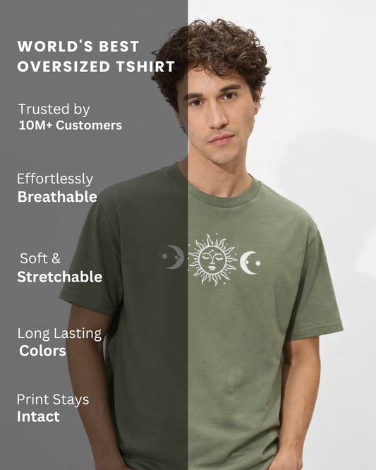 Noeiko Celestial Balance Oversized Tee