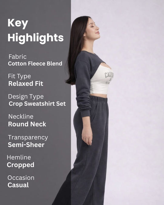 Noeiko Chill Mode Crop Top