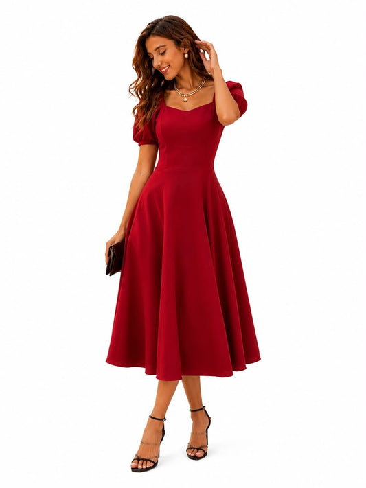 Noeiko Love Letter Midi Dress for Women