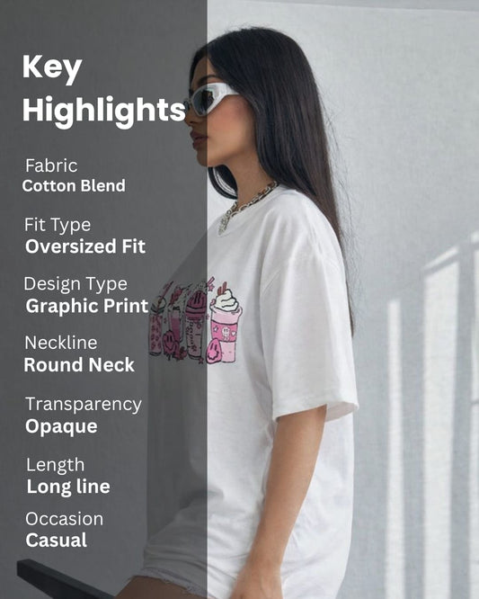 Noeiko Oversized Graphic Print T-Shirt