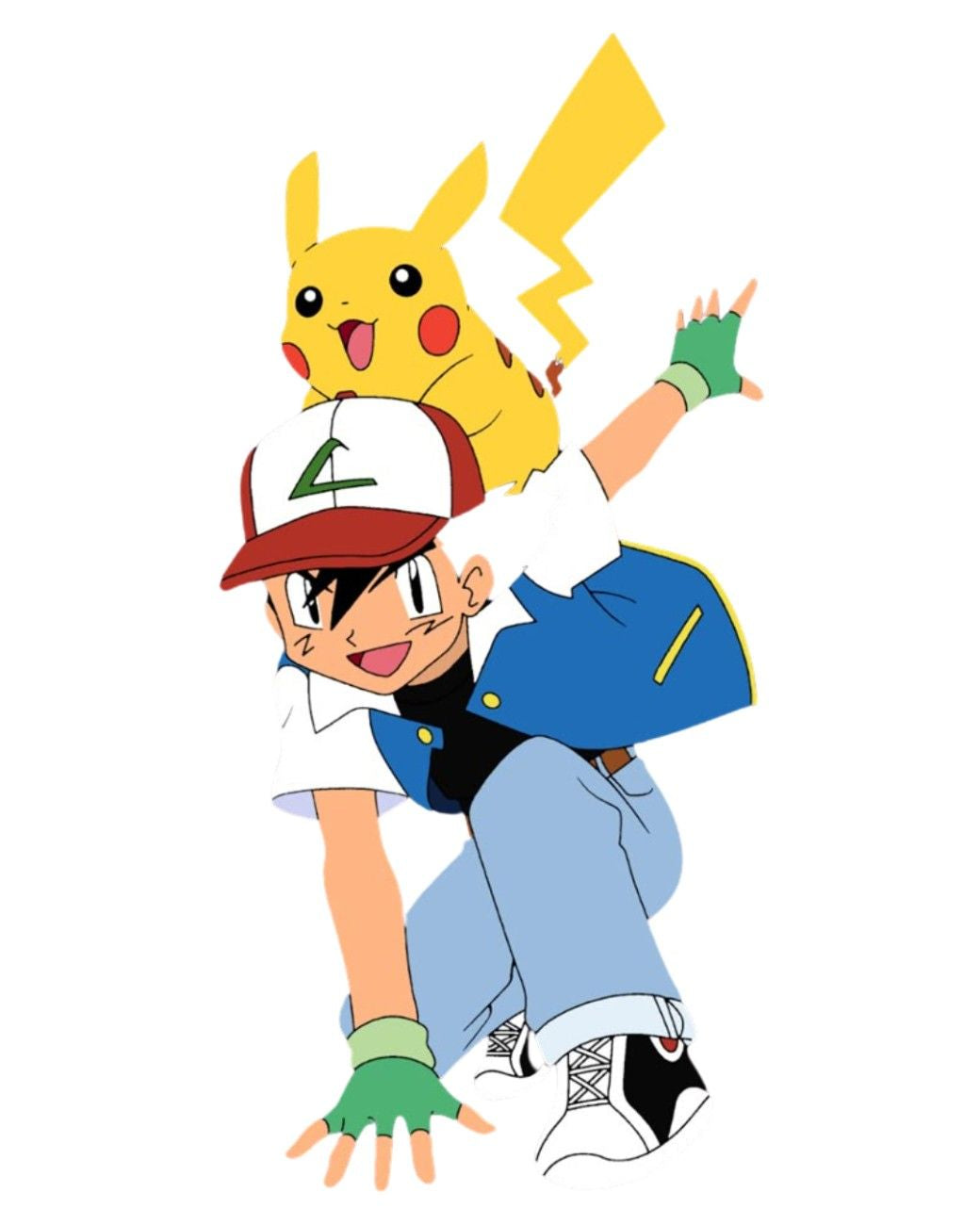Noeiko - Wine Pokémon Duo Tee – 90s Anime Nostalgia