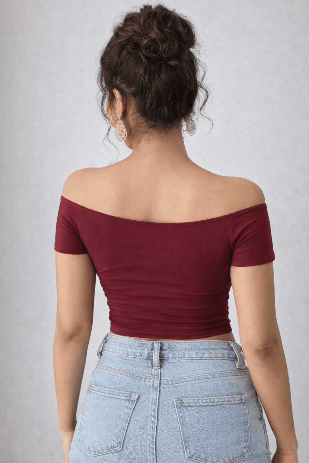Noeiko Bloom Babe Off-Shoulder Top