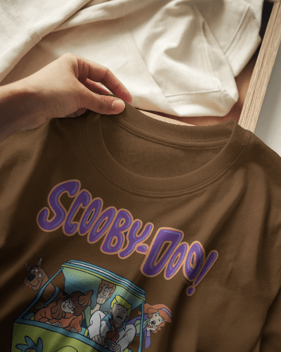 Noeiko - Scooby-Doo Mystery Ride Brown Tee - 90s Classic
