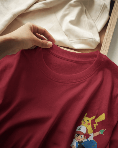 Noeiko - Wine Pokémon Duo Tee – 90s Anime Nostalgia