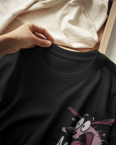 Noeiko - Black Courage Mondays T-Shirt – 90s Cartoon Throwback