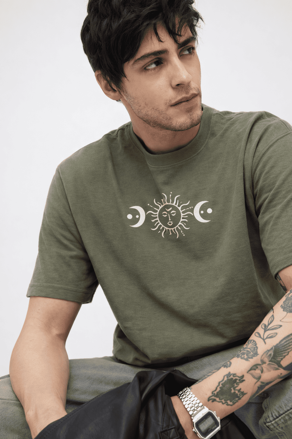 Noeiko Celestial Balance Oversized Tee