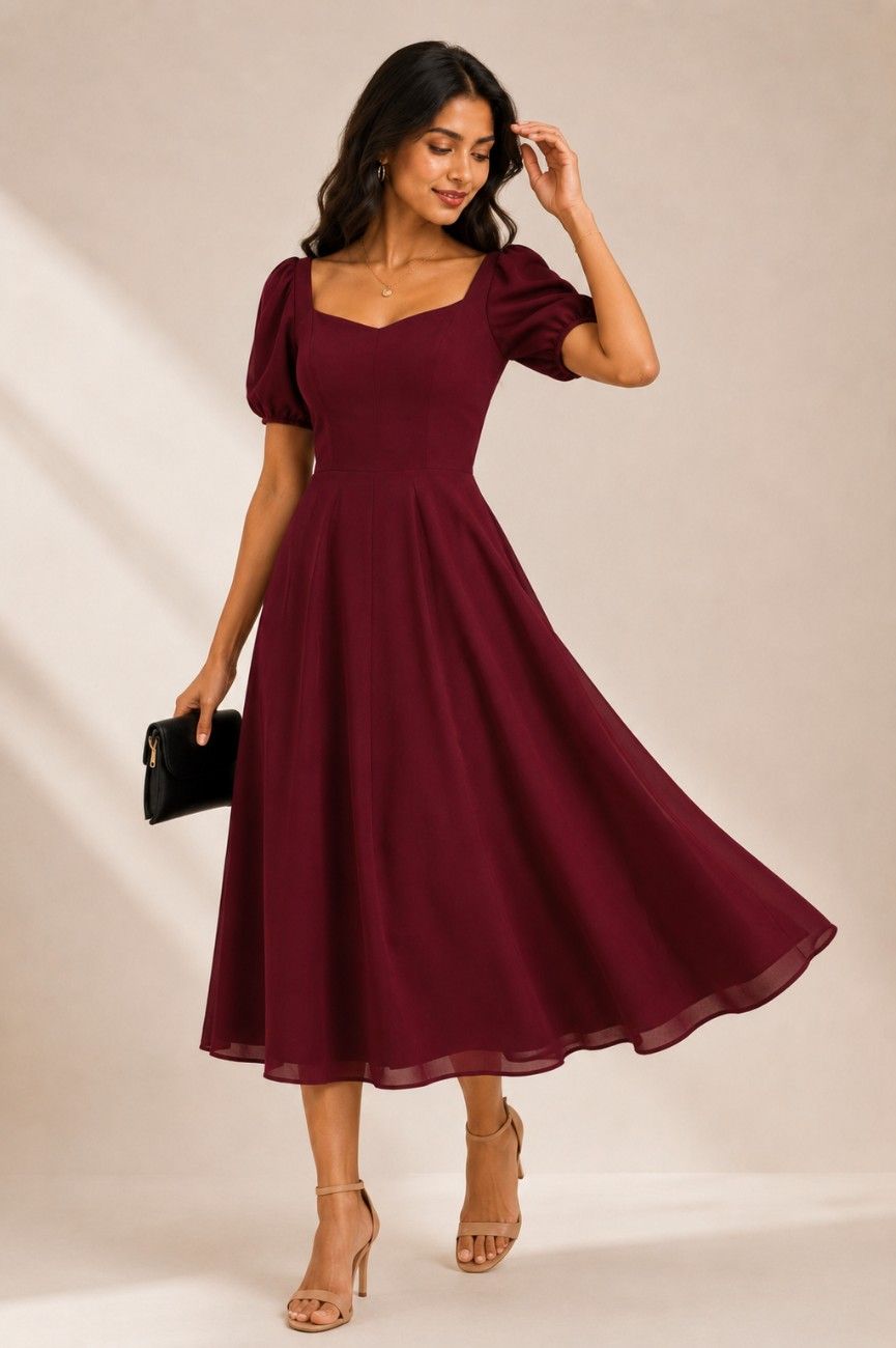 Noeiko First Date Midi Dress for Women