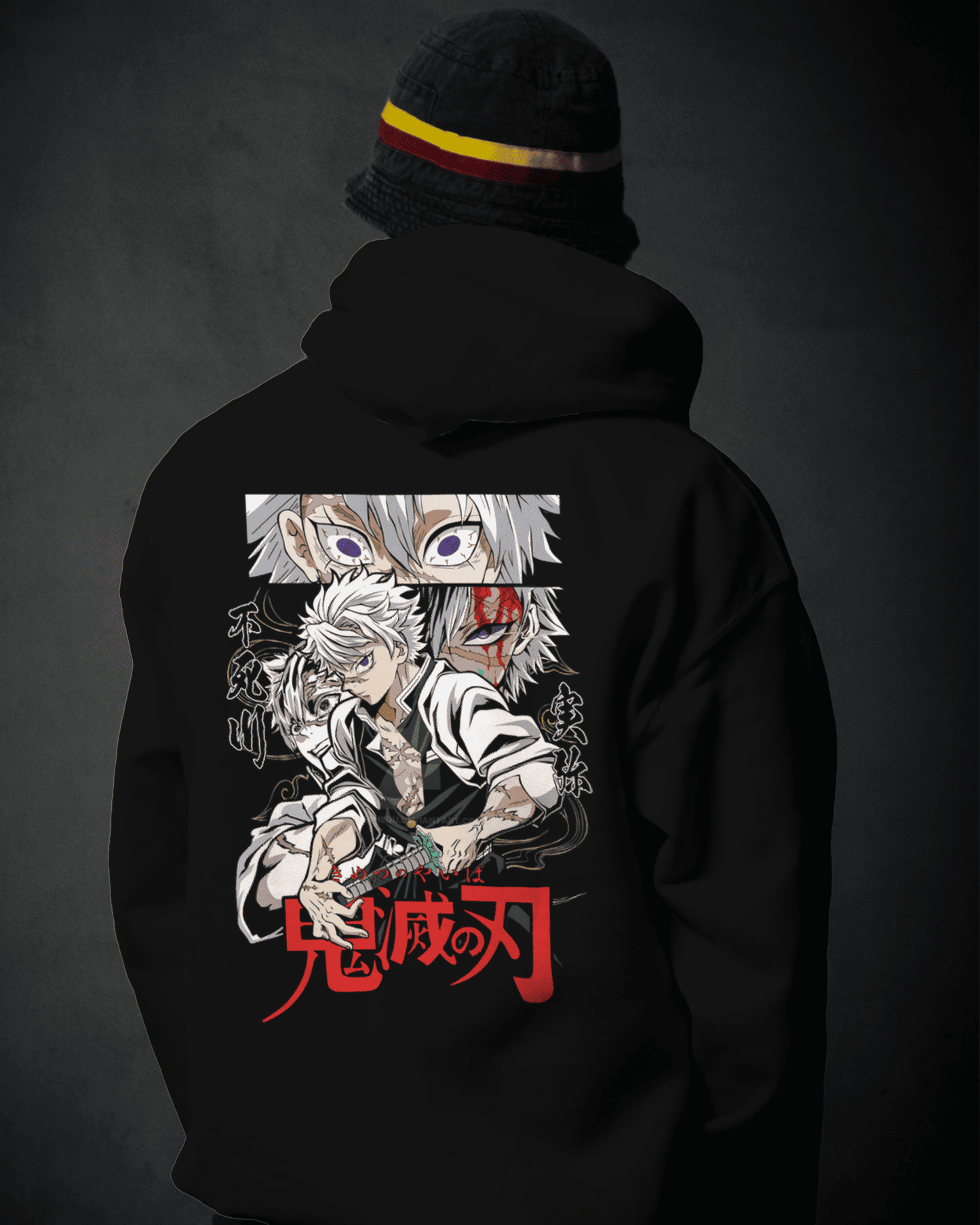 Noeiko β Demon Slayer Sanemi Shinazugawa Hashira Limited Edition Anime Hoodie