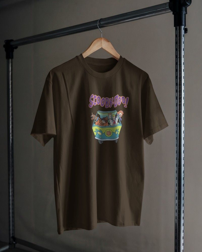 Noeiko - Scooby-Doo Mystery Ride Brown Tee - 90s Classic