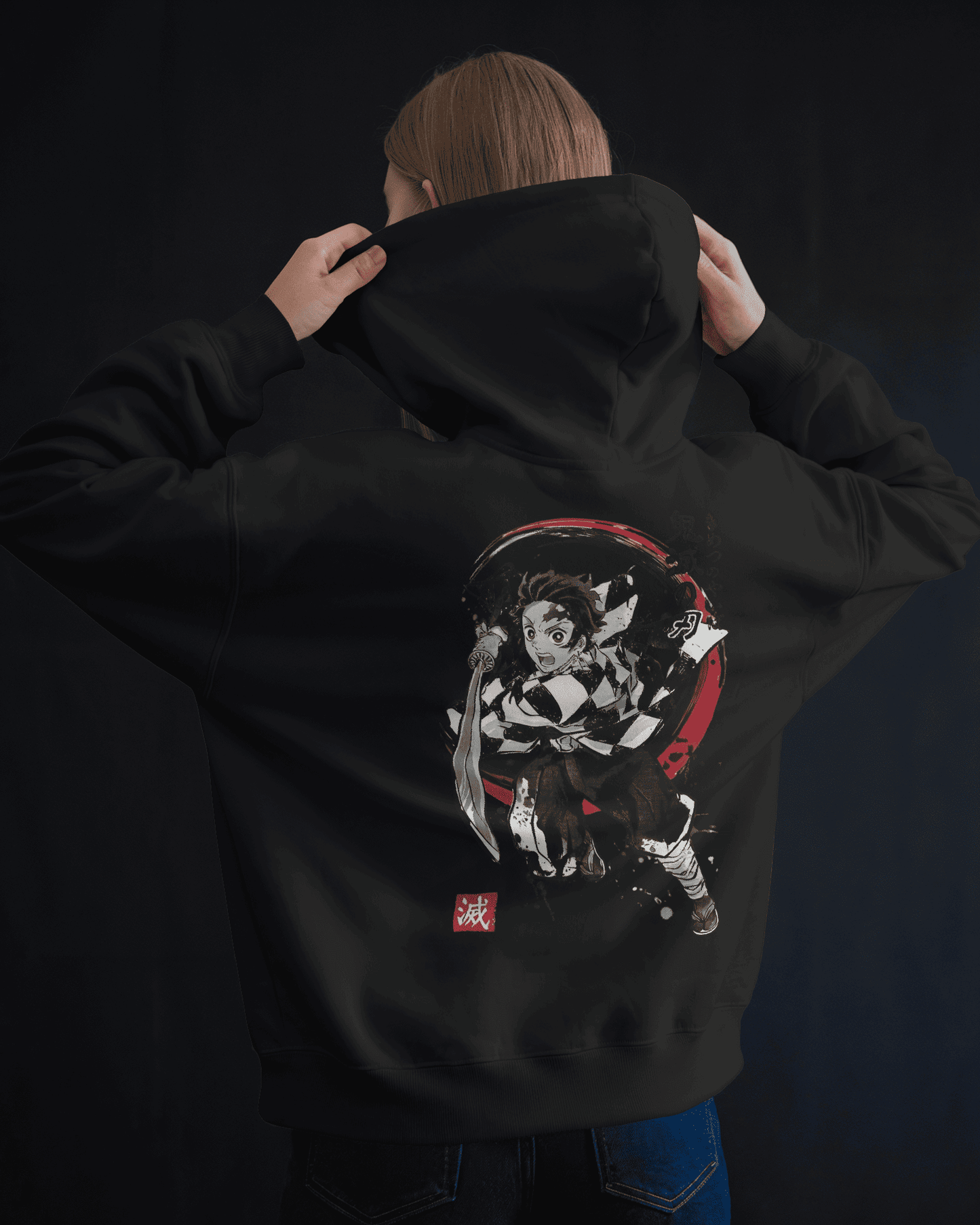 Noeiko β Demon Slayer Tanjiro Kamado Rising Sun Limited Edition Anime Hoodie