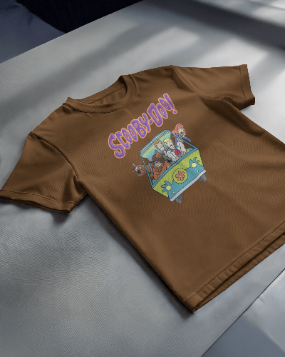 Noeiko - Scooby-Doo Mystery Ride Brown Tee - 90s Classic