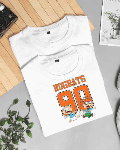Noeiko - White Rugrats Vintage Cartoon T-Shirt – 90s Kid Essential