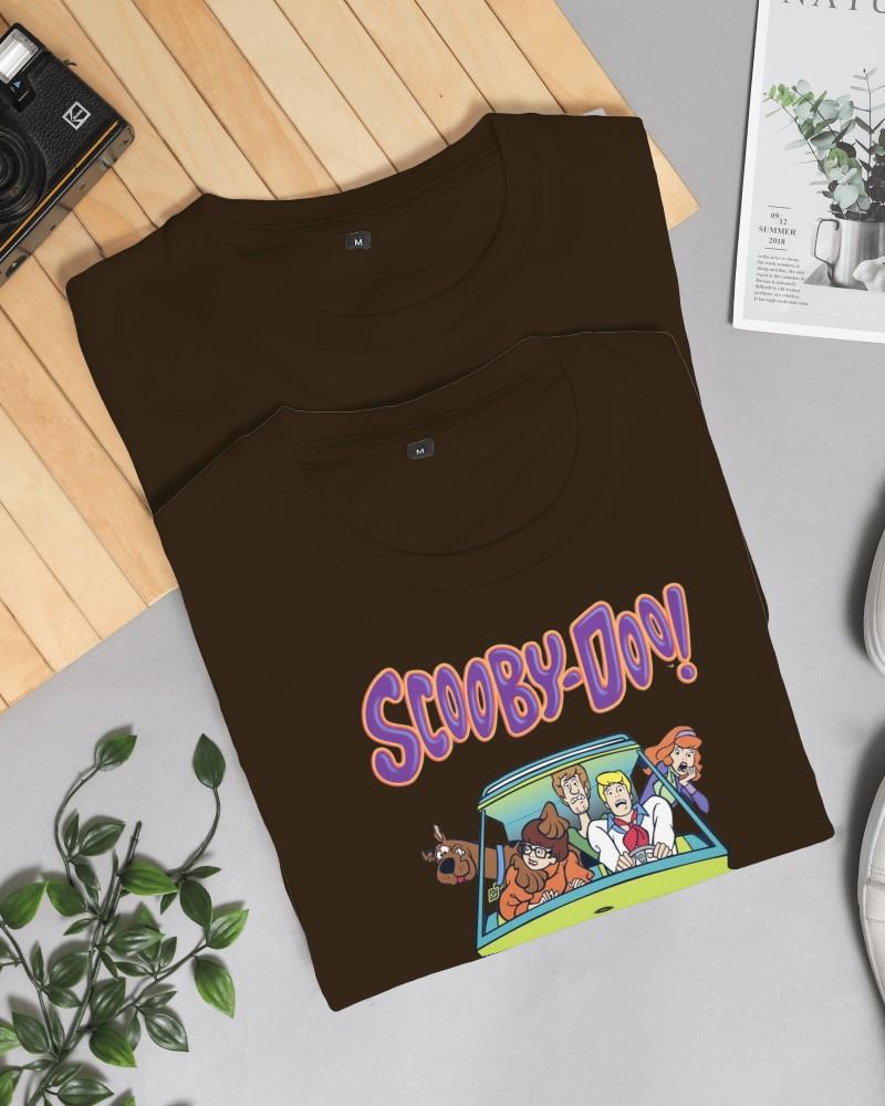 Noeiko - Scooby-Doo Mystery Ride Brown Tee - 90s Classic