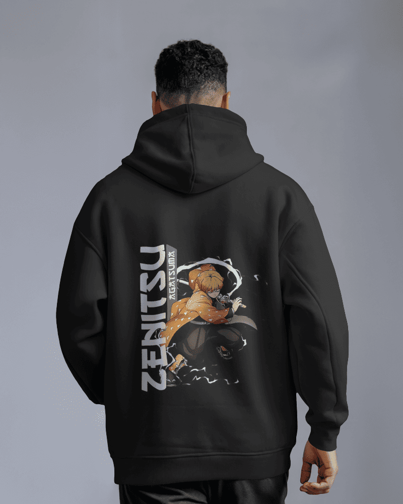 Noeiko – Zenitsu Agatsuma Thunder Breathing Limited Edition Anime Hoodie