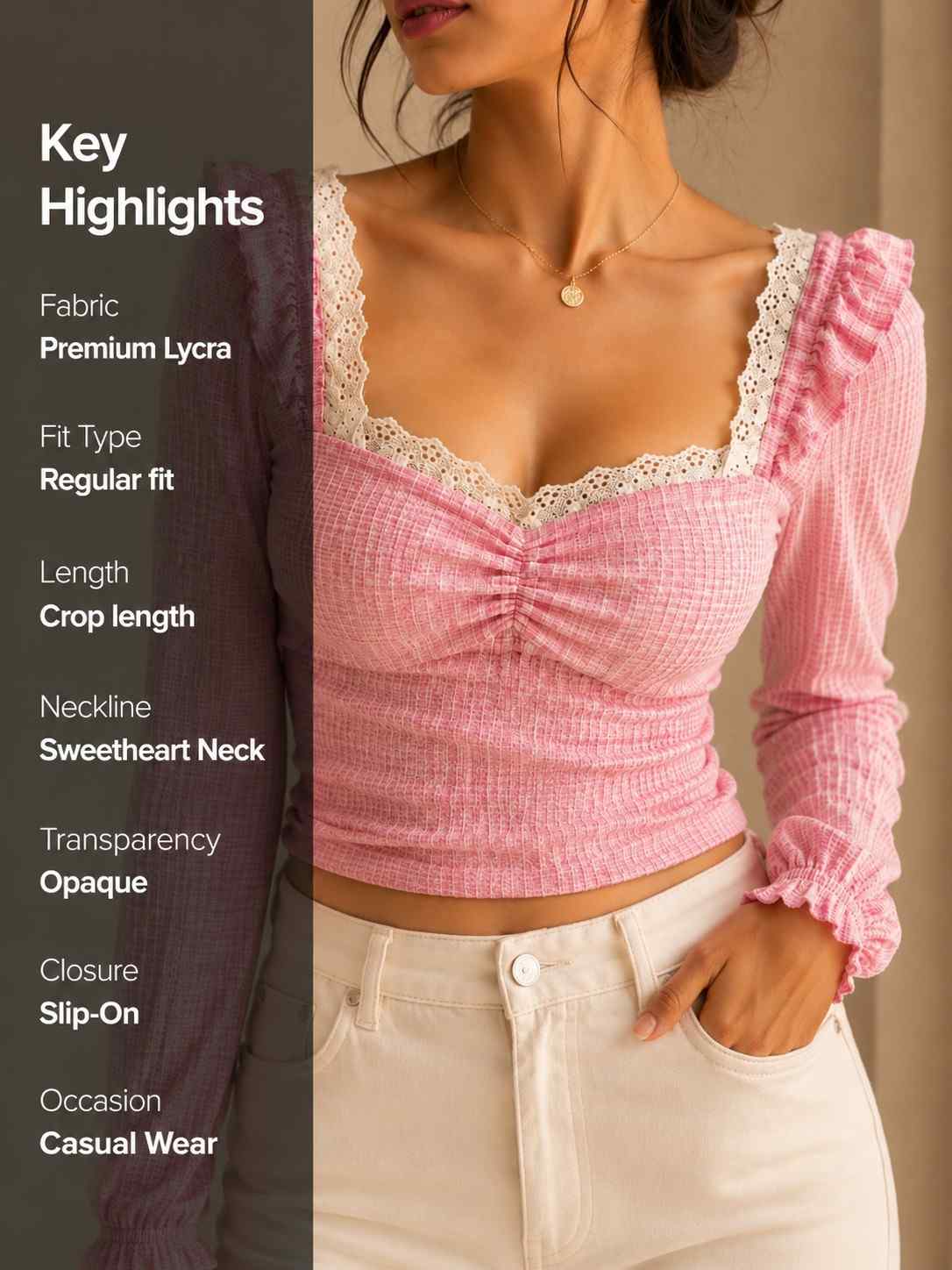 Noeiko Fairy Dream Women's Crop Top