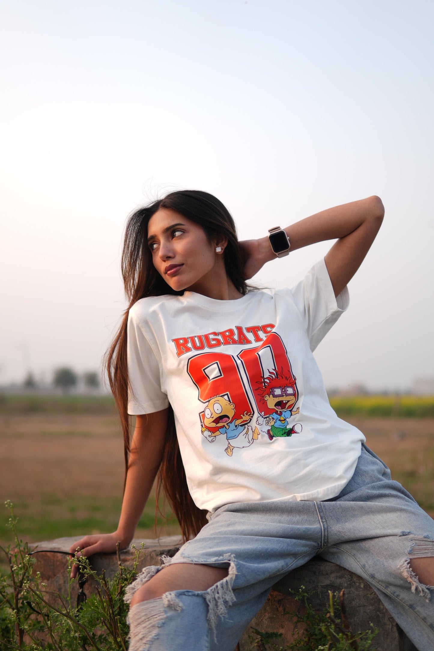 Noeiko - White Rugrats Vintage Cartoon T-Shirt – 90s Kid Essential