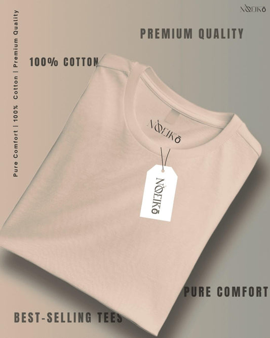 Noeiko - Beige Whisper Limited Edition T-Shirt
