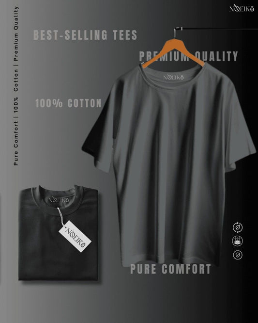 Noeiko - Ashcore Grey Luxe Limited Edition T-Shirt
