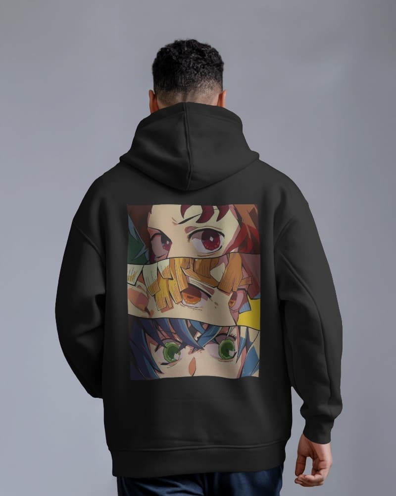 Noeiko – Demon Slayer Trio Eyes Limited Edition Anime Hoodie