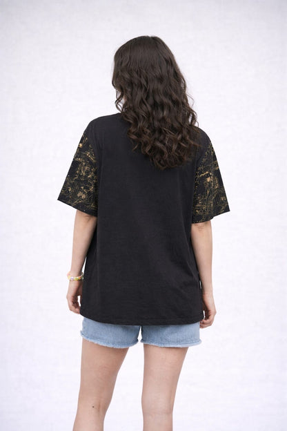 Noeiko Harry Potter–Themed Oversized Graphic T-Shirt