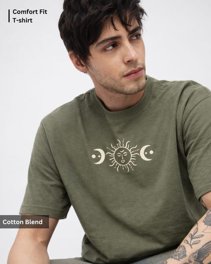 Noeiko Celestial Balance Oversized Tee