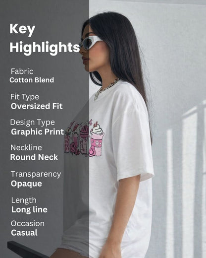 Noeiko Oversized Graphic Print T-Shirt