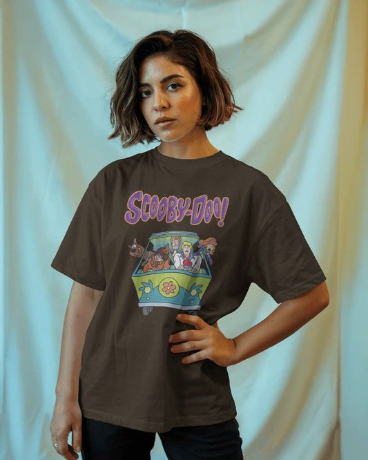 Noeiko - Scooby-Doo Mystery Ride Brown Tee - 90s Classic