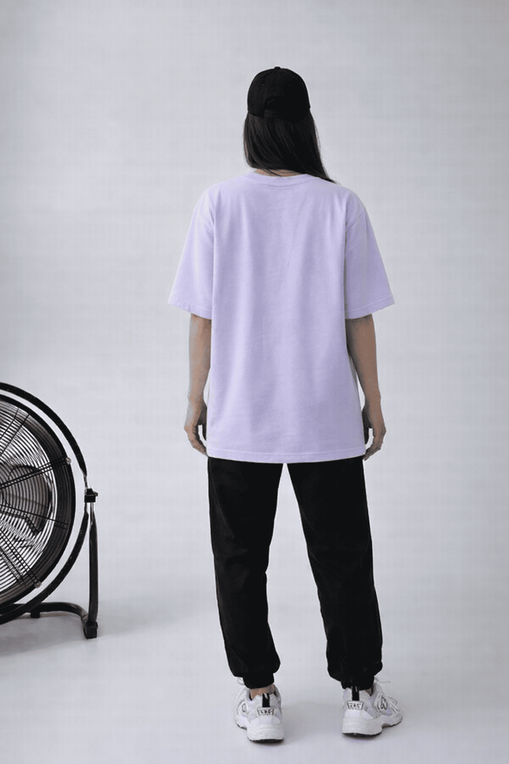 Noeiko Lavender Cool Summer Oversized Tee
