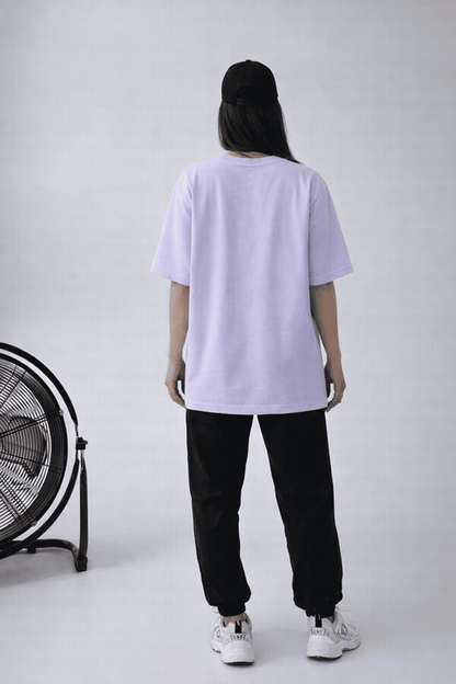 Noeiko Lavender Cool Summer Oversized Tee