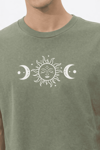 Noeiko Celestial Balance Oversized Tee