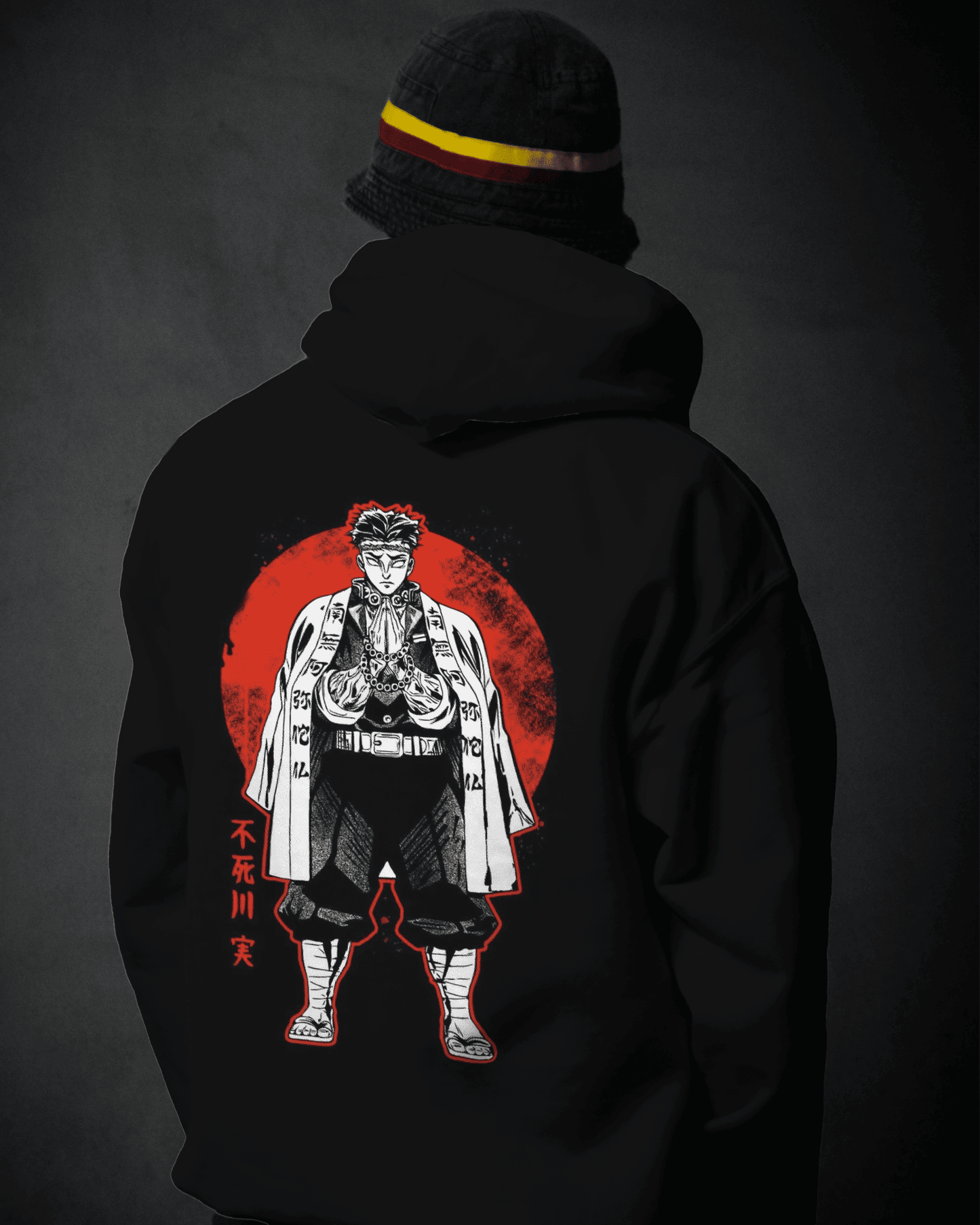 Noeiko – Demon Slayer Gyomei Himejima Stone Hashira Limited Edition Anime Hoodie