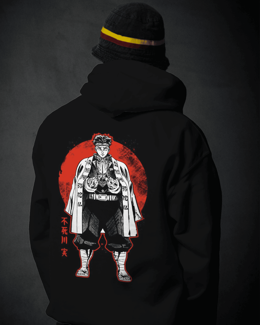 Noeiko – Demon Slayer Gyomei Himejima Stone Hashira Limited Edition Anime Hoodie