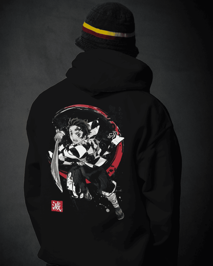 Noeiko – Demon Slayer Tanjiro Kamado Rising Sun Limited Edition Anime Hoodie
