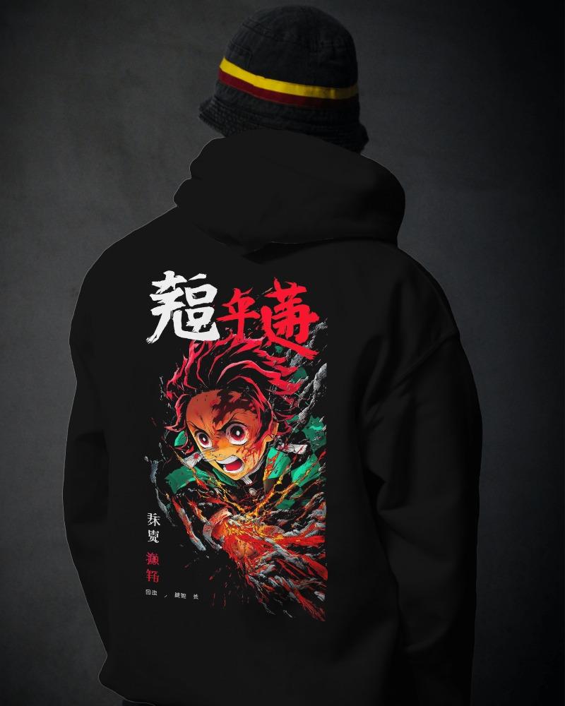 Noeiko – Demon Slayer Tanjiro Kamado Rising Sun Limited Edition Anime Hoodie
