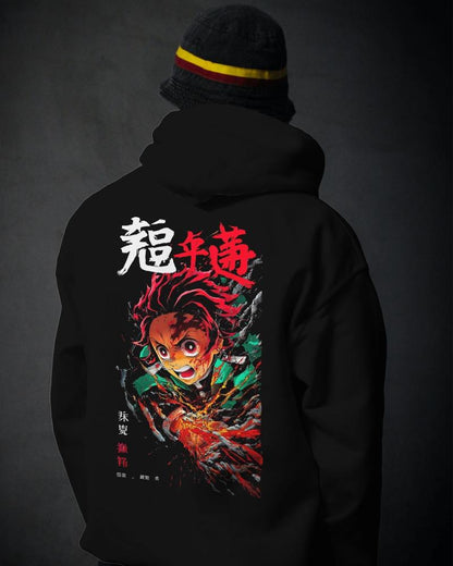 Noeiko – Demon Slayer Tanjiro Kamado Rising Sun Limited Edition Anime Hoodie