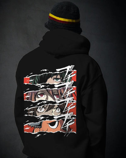 Noeiko – Chainsaw Trio Unleashed Limited Edition Anime Hoodie