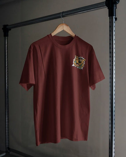 Noeiko - Peek-a-Boo Scooby Wine Tee – 90s Whodunit Vibes