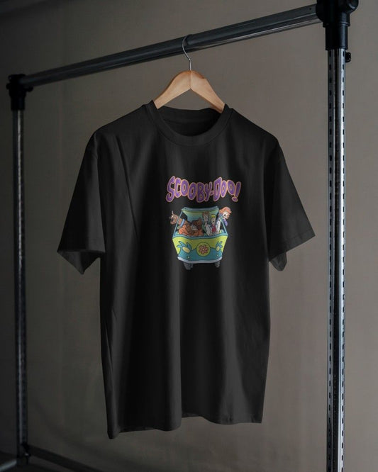 Noeiko - Black Scooby-Doo Mystery Machine T-Shirt – 90s Cartoon Classic