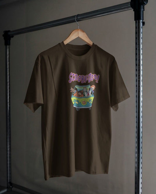 Noeiko - Scooby-Doo Mystery Ride Brown Tee - 90s Classic