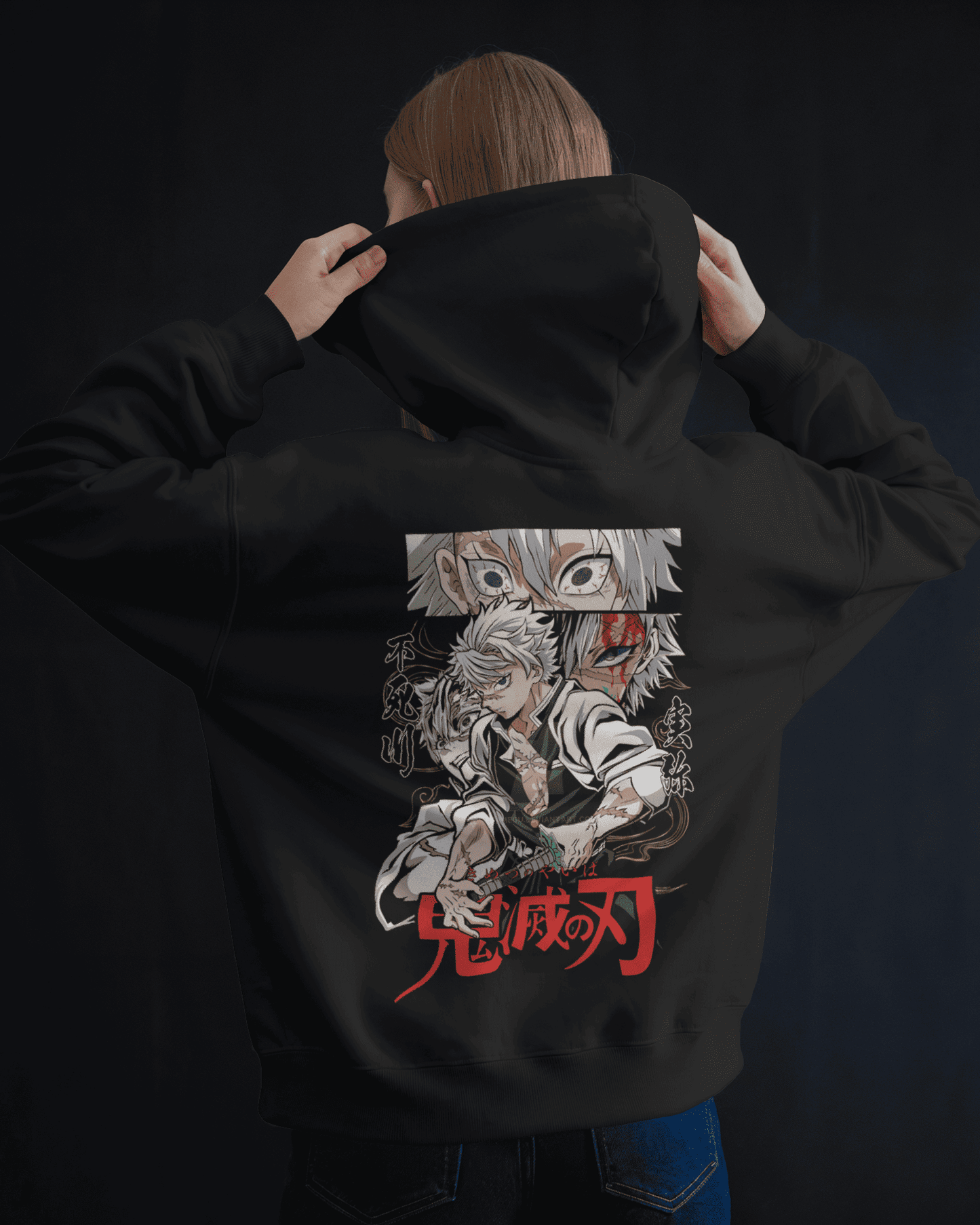 Noeiko – Demon Slayer Sanemi Shinazugawa Hashira Limited Edition Anime Hoodie