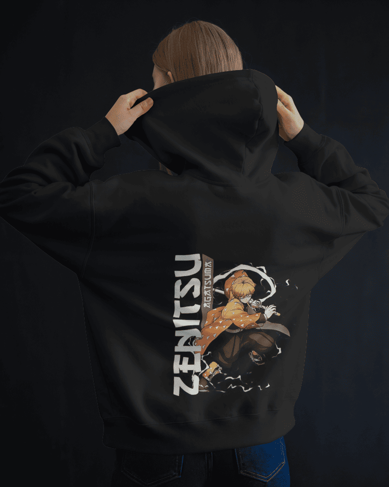 Noeiko – Zenitsu Agatsuma Thunder Breathing Limited Edition Anime Hoodie