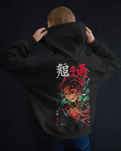Noeiko – Demon Slayer Tanjiro Kamado Rising Sun Limited Edition Anime Hoodie