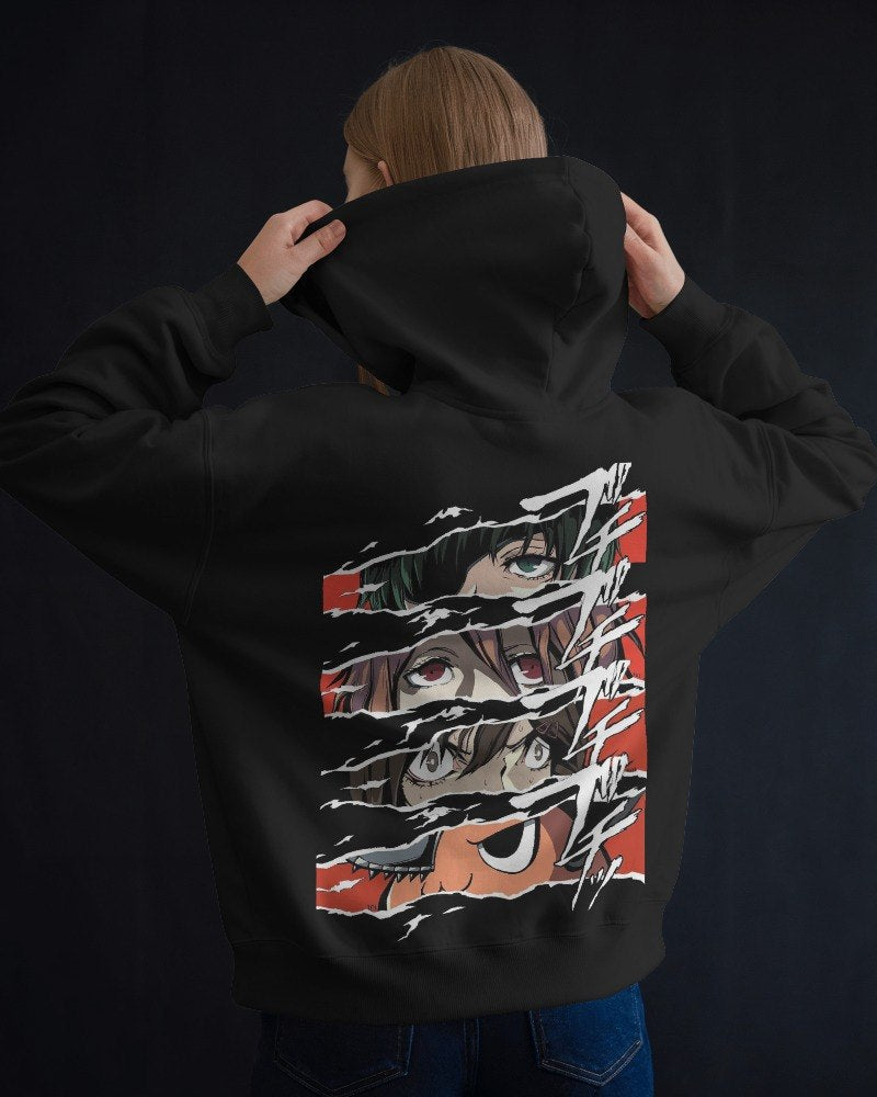 Noeiko – Chainsaw Trio Unleashed Limited Edition Anime Hoodie