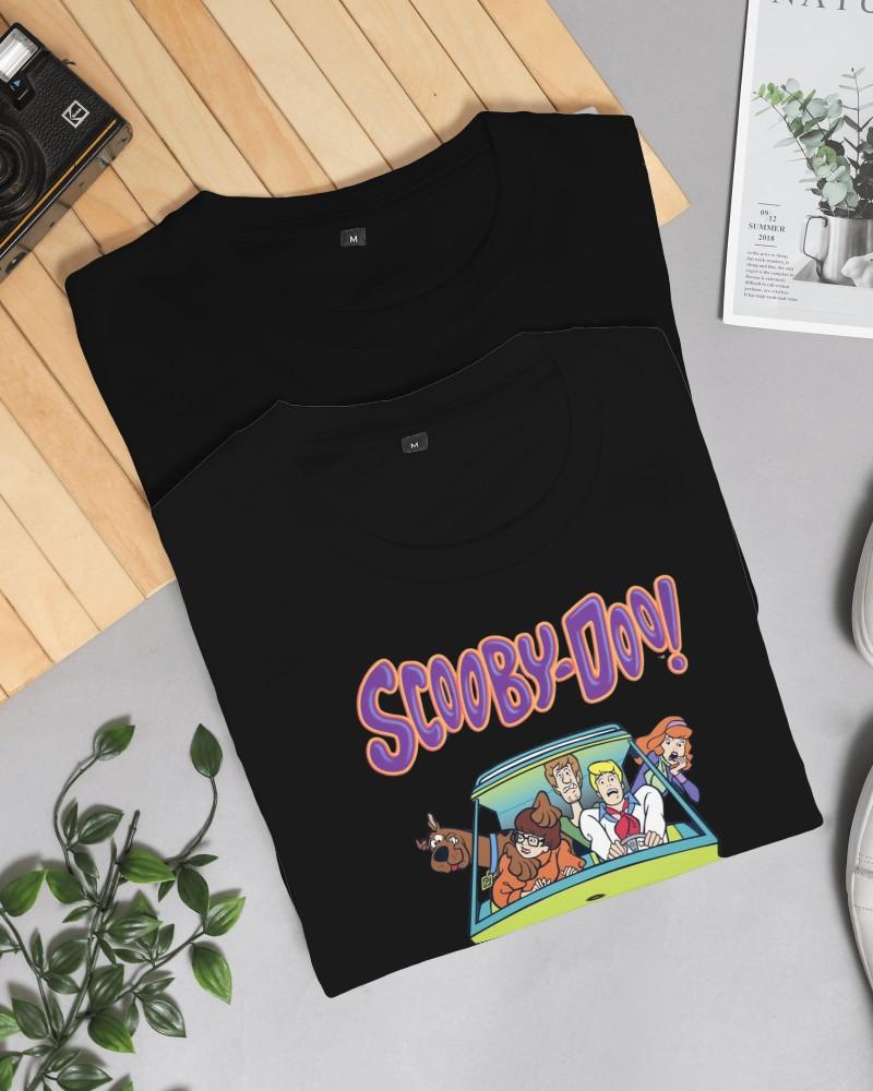 Noeiko - Black Scooby-Doo Mystery Machine T-Shirt – 90s Cartoon Classic