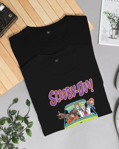 Noeiko - Black Scooby-Doo Mystery Machine T-Shirt – 90s Cartoon Classic