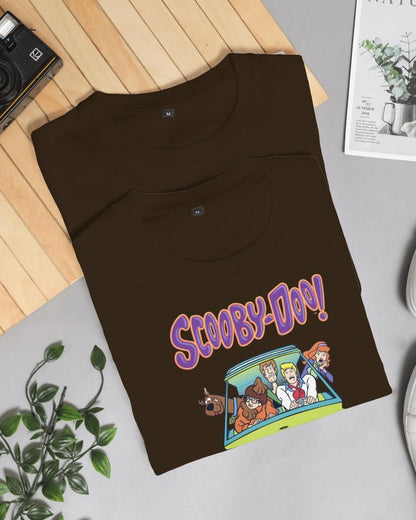 Noeiko - Scooby-Doo Mystery Ride Brown Tee - 90s Classic